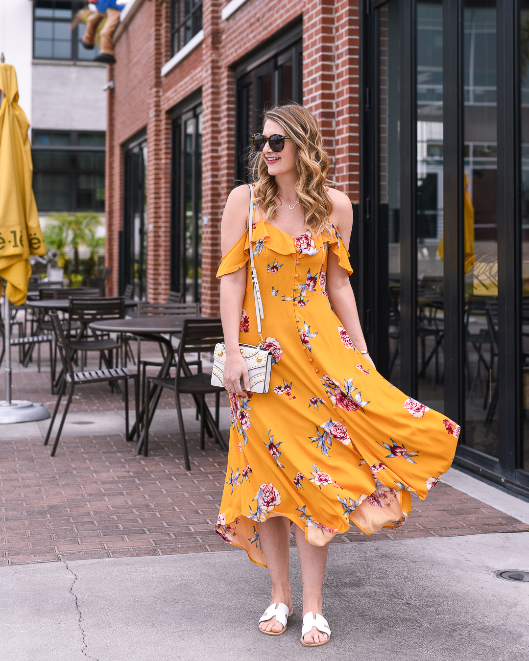 target yellow floral dress