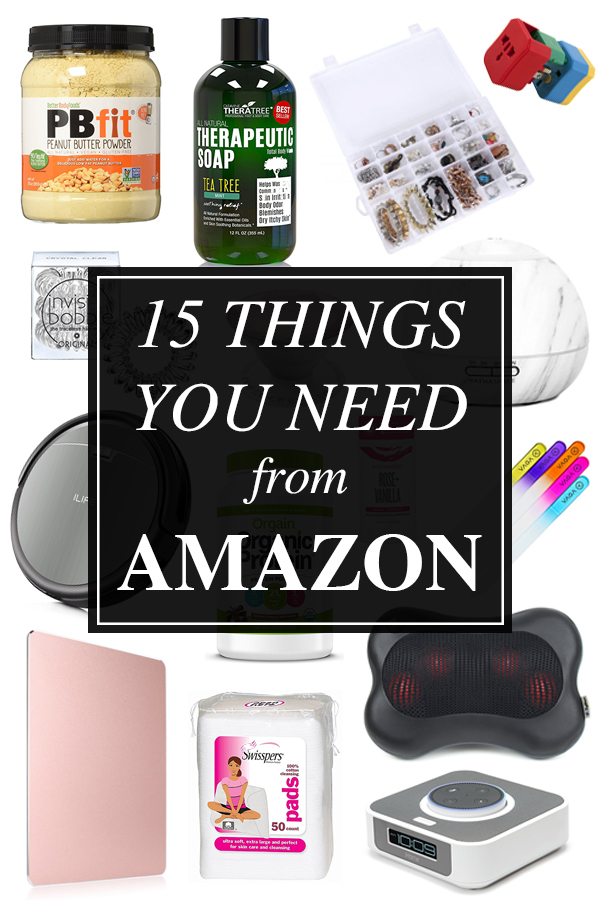 15 things you need from amazon now