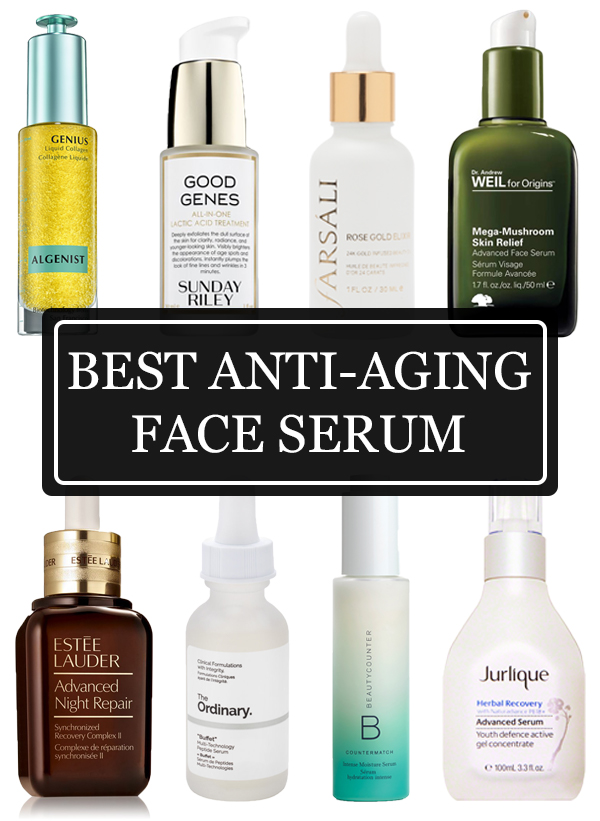 best anti-aging serums for your face and skincare routine