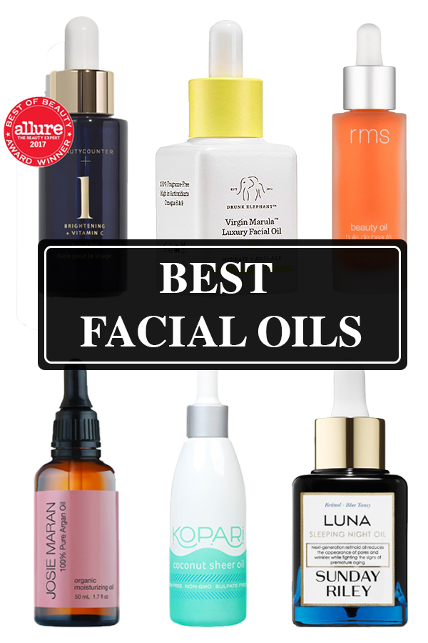 best facial oils for moisturized and oily skin