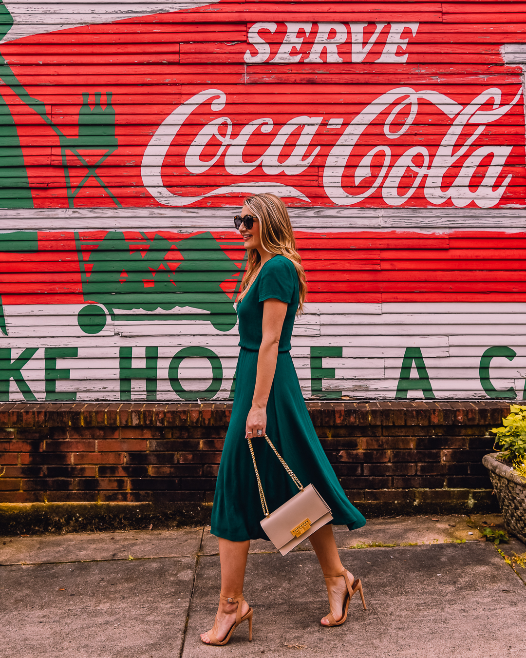 coca cola mural in raleigh north carolina - most instagrammable places in raleigh