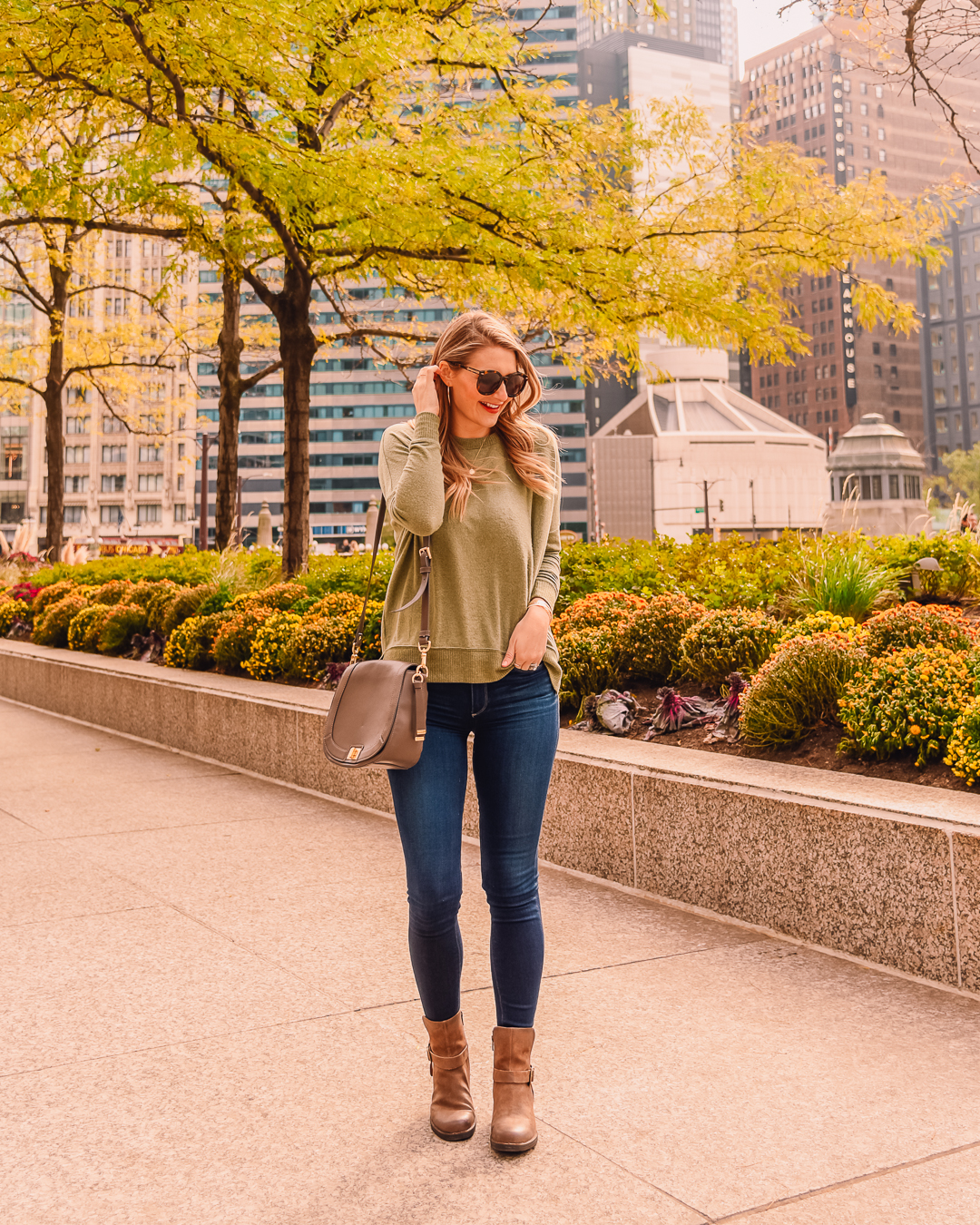 best green sweater from american eagle