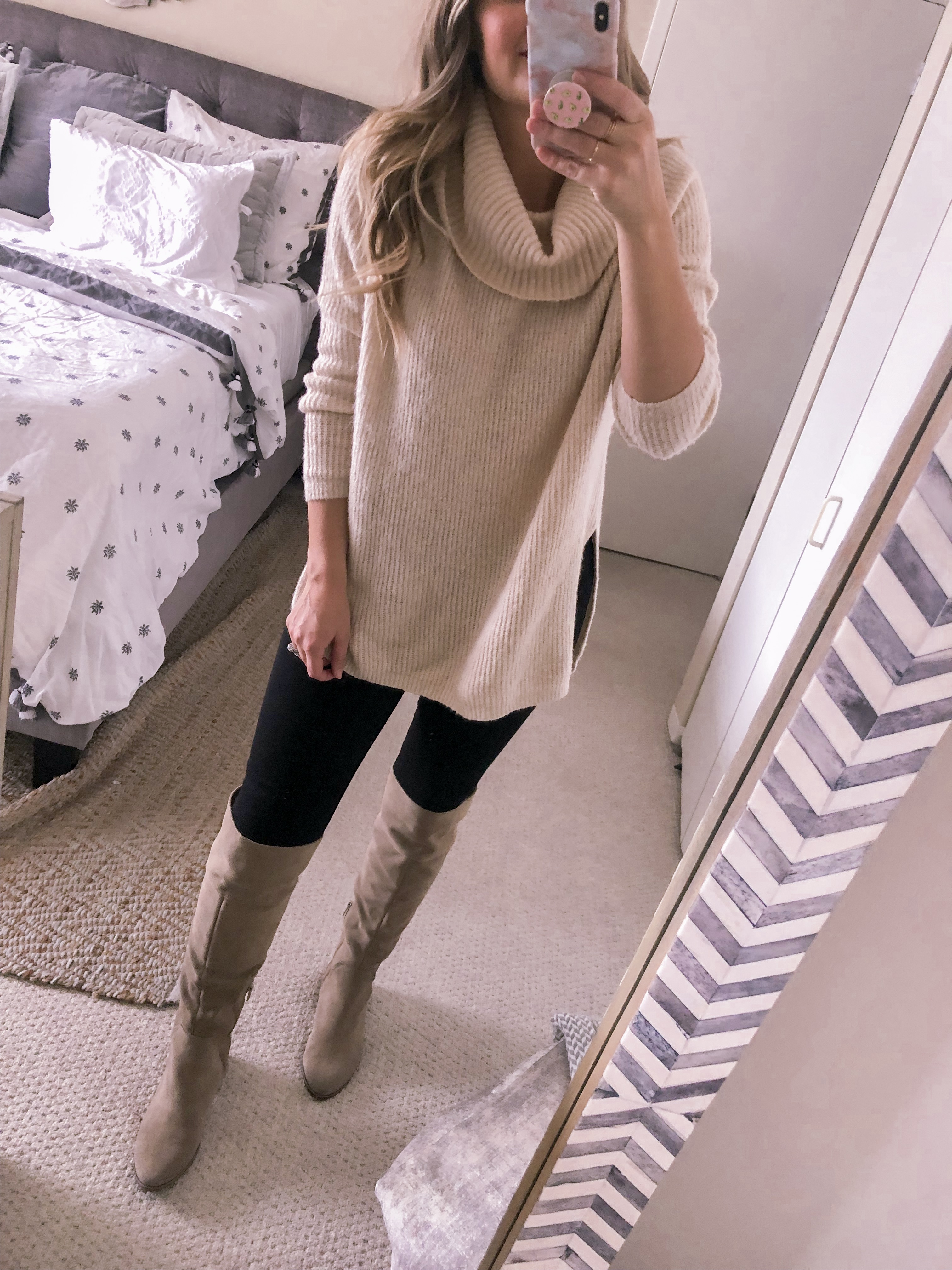 ivory cowl neck sweater from dreamers by debut at nordstrom