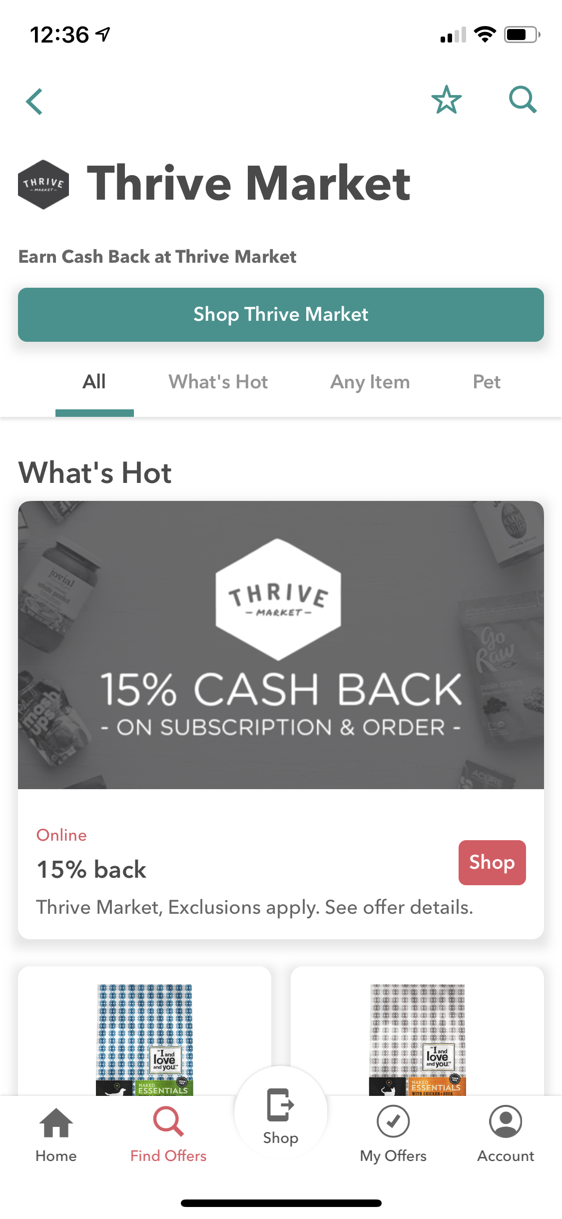 thrive market savings coupon code