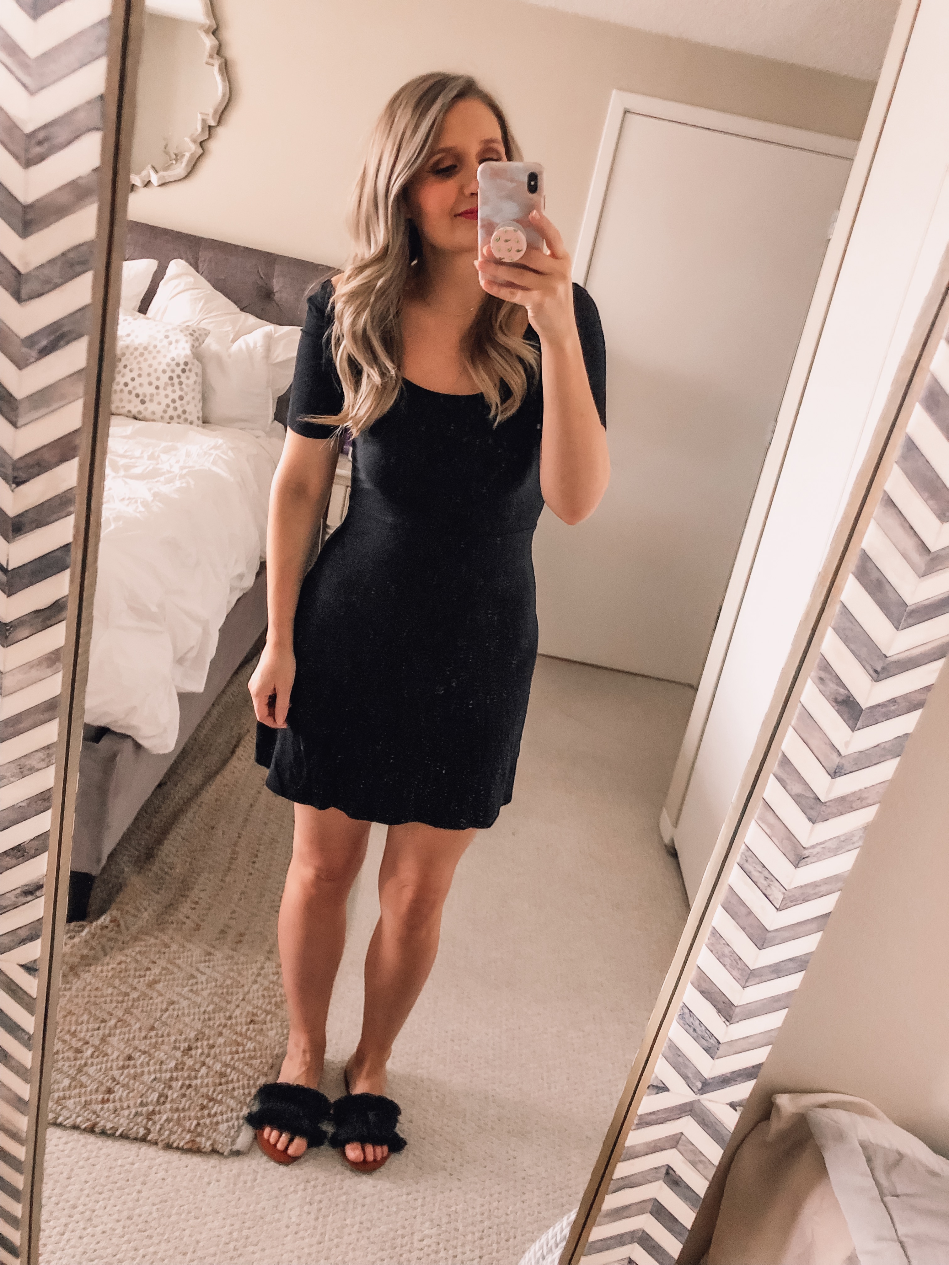 simple little black dress on a budget
