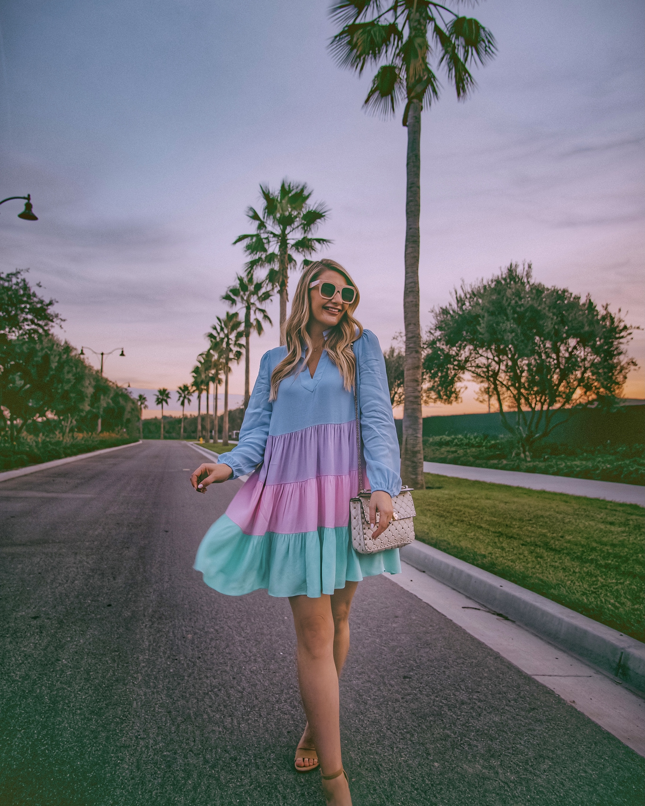 sail to sable colorful dress for wedding guests by Jennifer Lake