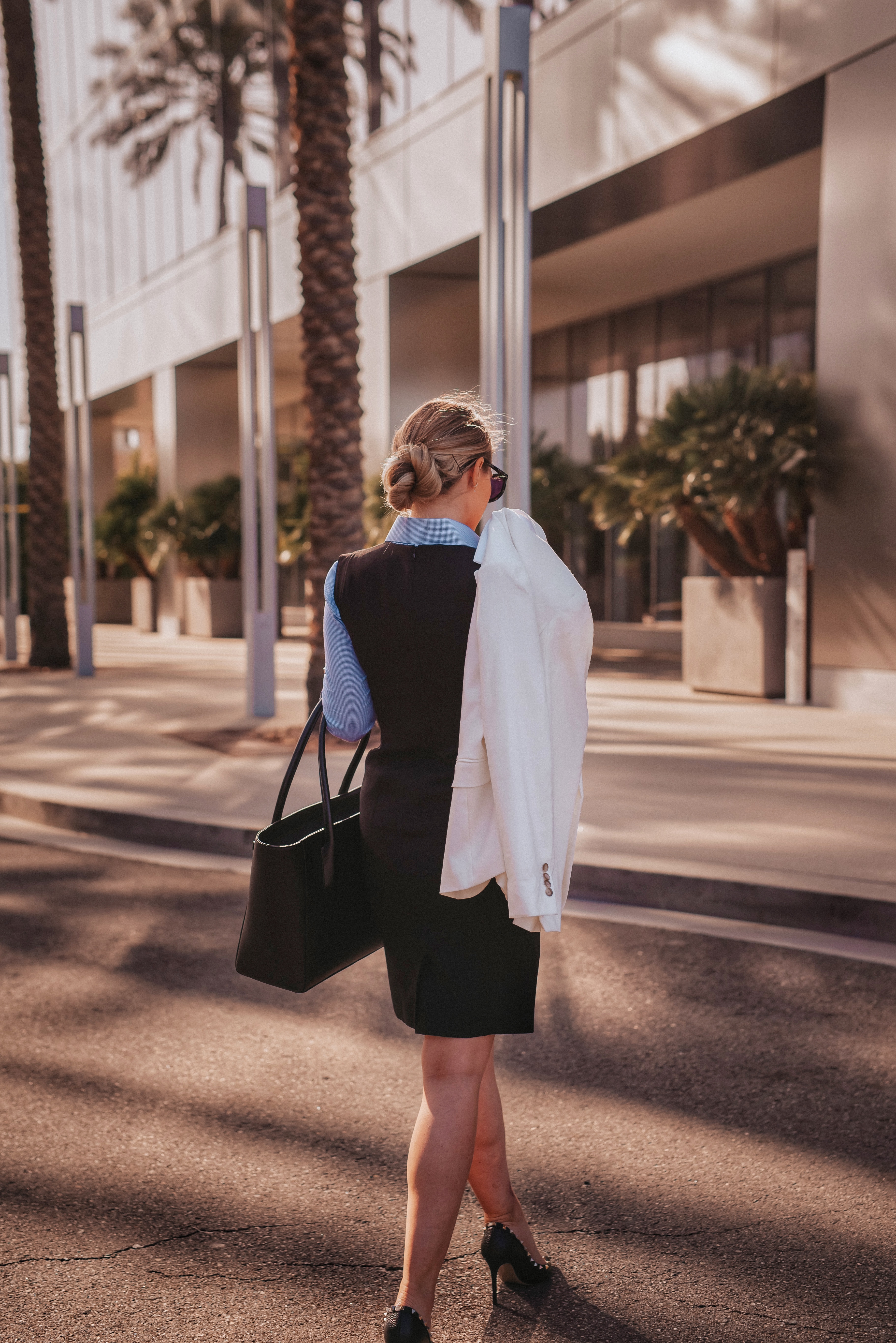 best white blazer for work outfit ideas