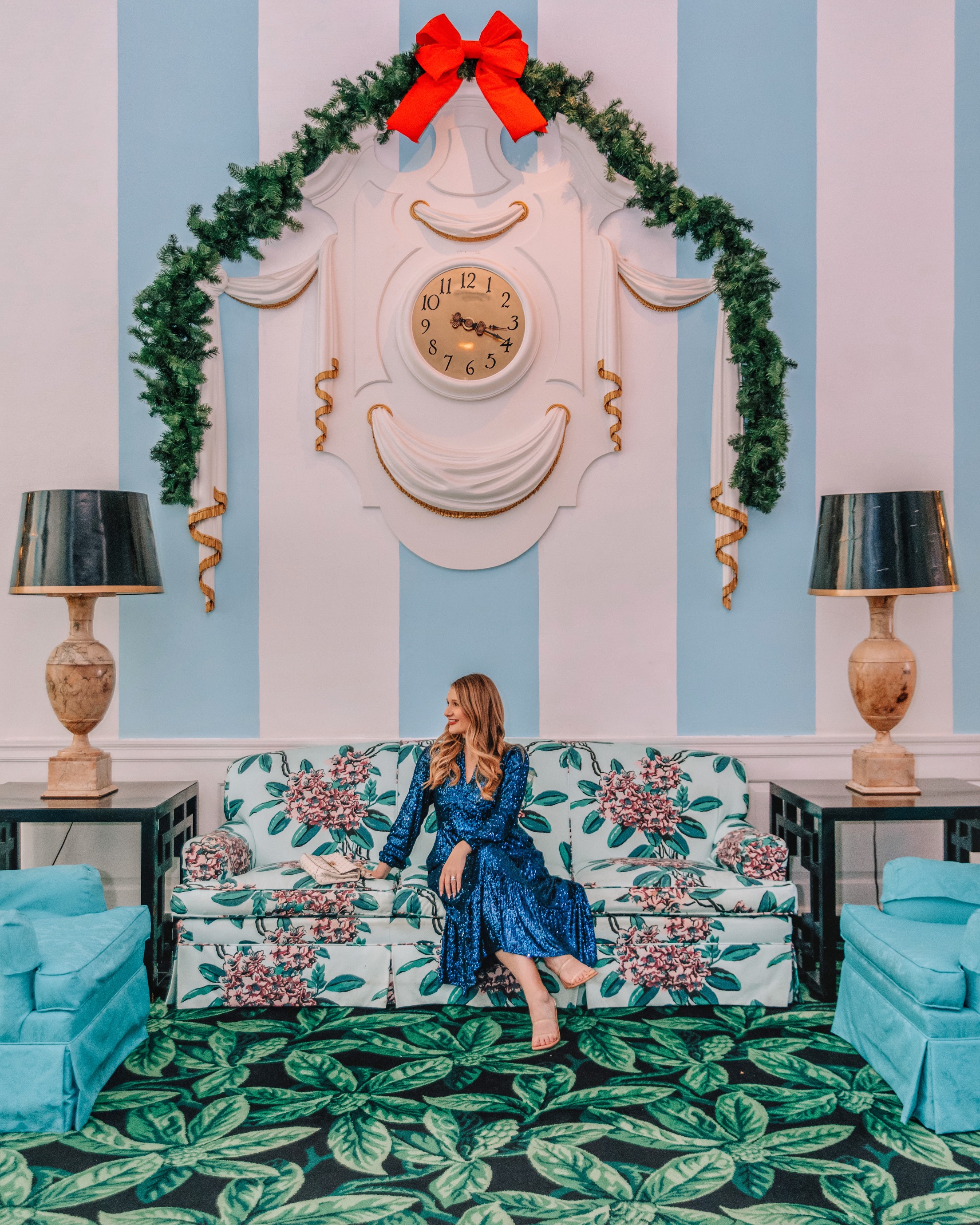 holiday party outfits at the greenbrier resort 